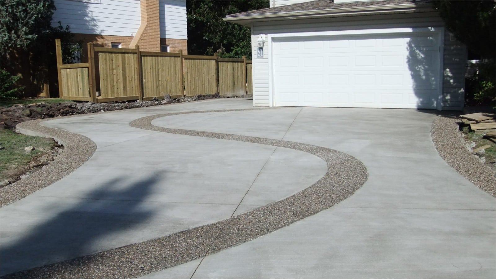 exposed aggregate driveway edmonton